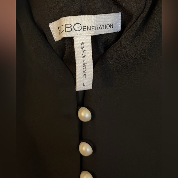 BCBG Generation Ruched Cocktail Mini Dress - Picture 4 of 5